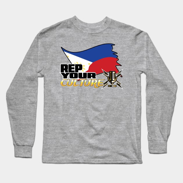 The Rep Your Culture Line: Philippines Long Sleeve T-Shirt by The Culture Marauders